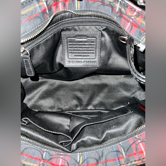 Coach Tartan SoHo Plaid Purse Vintage - Picture 6 of 13